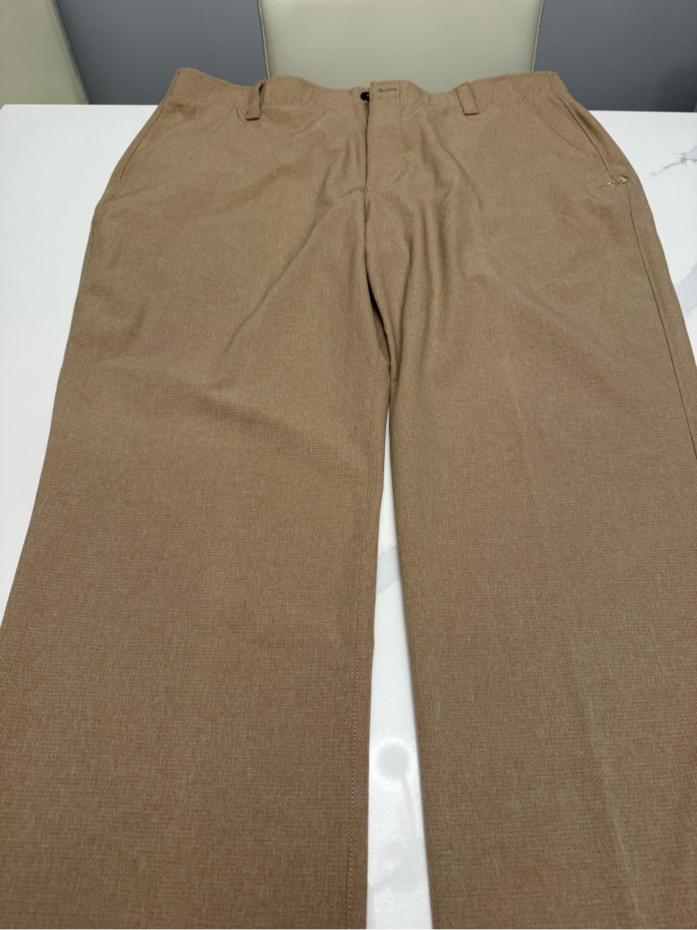 Under Armour Men's Khaki Straight-Leg Performance Chinos